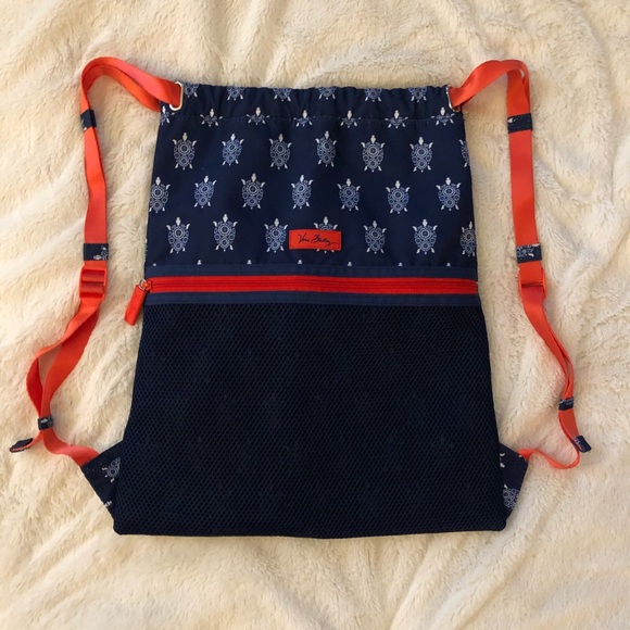 Vera Bradley Handbags - Vera Bradley Turtle Cinch Backpack